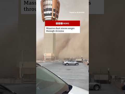 A massive dust storm has swept through parts of the US state of Arizona. #Arizona #BBCNews