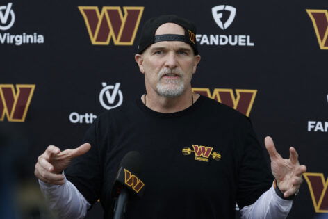 Dan Quinn Shows Ruthless Side to Commanders Locker Room After Making 3 Roster Cuts Following Patriots Loss Commanders HC Dan Quinn makes his point to the roster while cutting 3 players after the bruta
