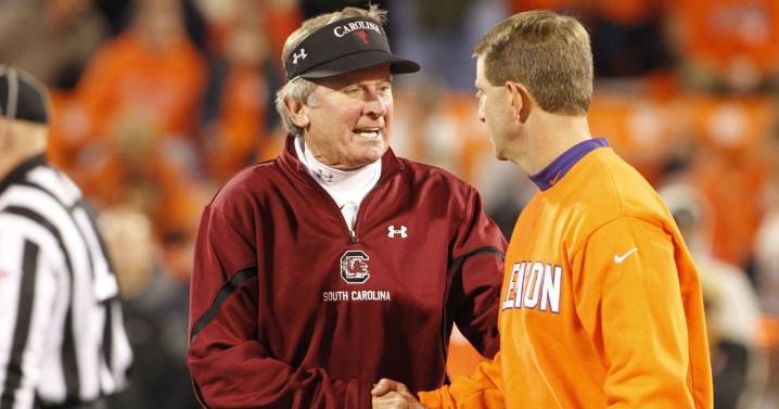 Steve Spurrier makes Clemson-LSU football game prediction