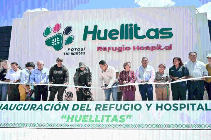 Gobernador entrega refugio y hospital “Huellitas” para combatir el maltrato animal