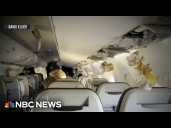Severe turbulence on plane sends two people on board to hospital