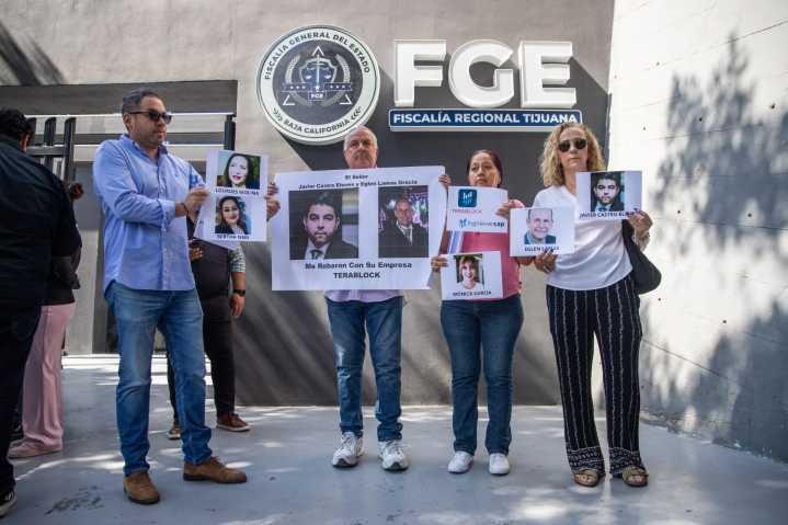 Víctimas de fraude se manifiestan contra la empresa Terablock
