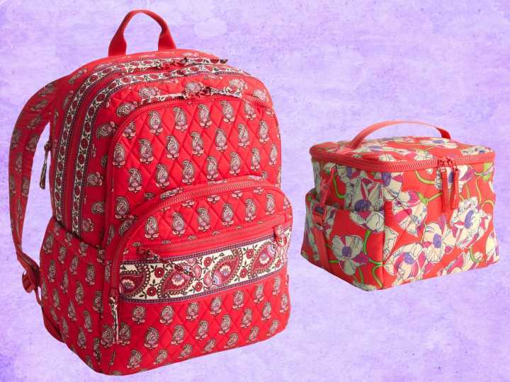 Iconic Vera Bradley backpacks now 25% off & perfect for heading back to campus in style