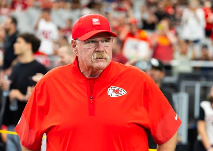 Report: Bullet shot into Andy Reid's office with him inside in 2024