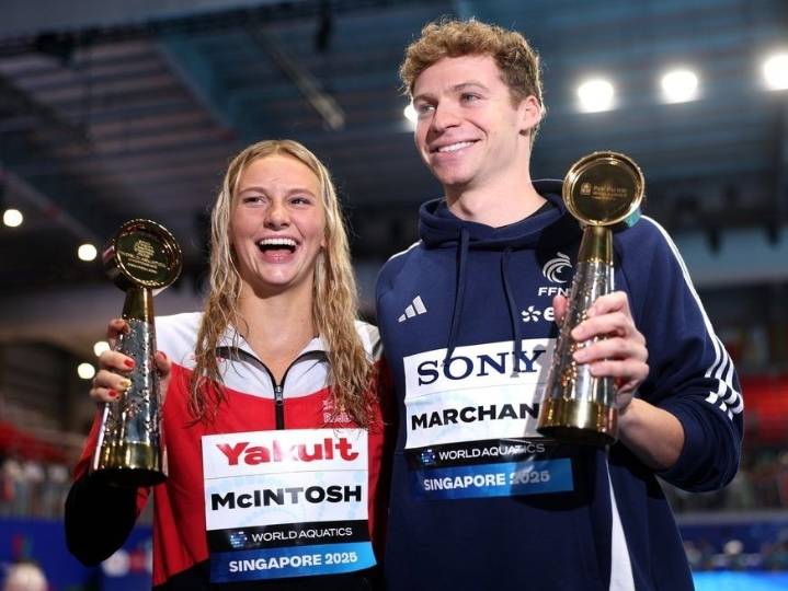 Canada’s McIntosh grabs fourth gold to cap dominant world swimming championships