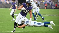 Colts safety suffers injury vs. Packers