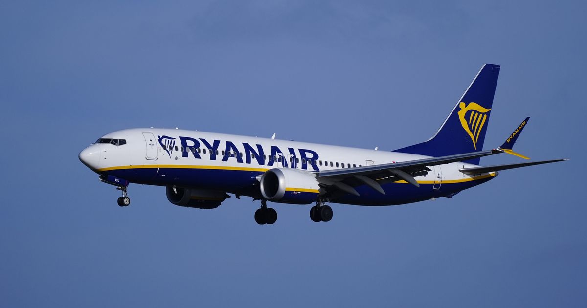 Ryanair plane diverted to UK airport after passenger 'tried to open emergency exit' mid