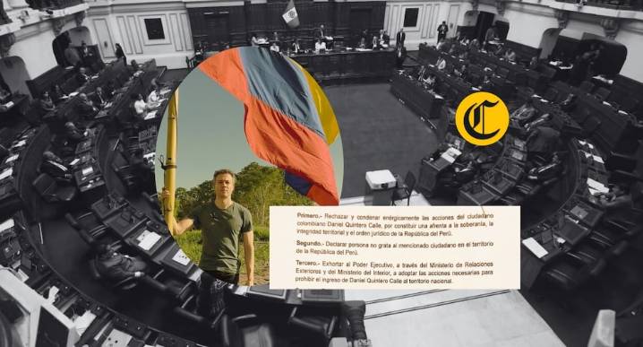 Congreso aprueba declarar persona non grata a colombiano Daniel Quintero: Los entretelones del debate y los alcances de la iniciativa