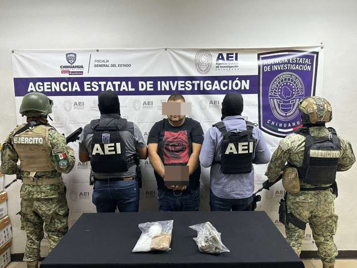 Lo detienen en Hacienda de Las Torres con metanfetaminas