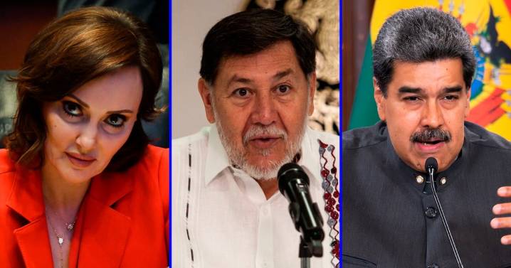 Lilly Téllez se enfrasca en ‘guerra de gritos’ con Fernández Noroña por recompensa contra Nicolás Maduro