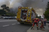 Detenido un hombre por el incendio forestal de Oímbra