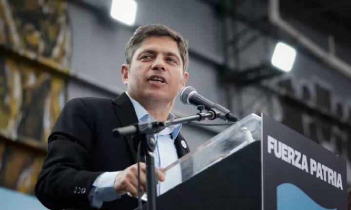 Kicillof apuntó contra el Gobierno y los supuestos audios de Karina Milei