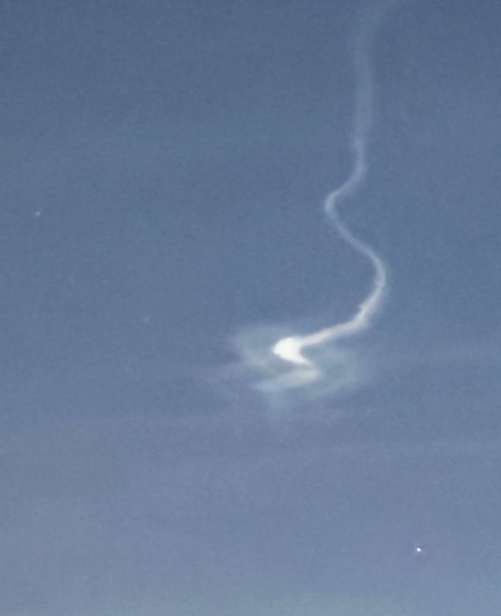 White spiral hovers above Pennsylvania again