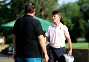 Chase Birdwell sinks 2 eagles to secure Championship medalist, Legends match play begins at Pine to Palm
