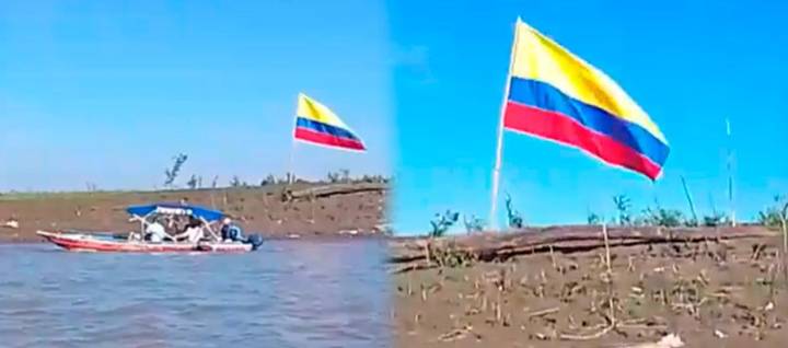 Perú denuncia izada de bandera colombiana en isla Santa Rosa de Loreto