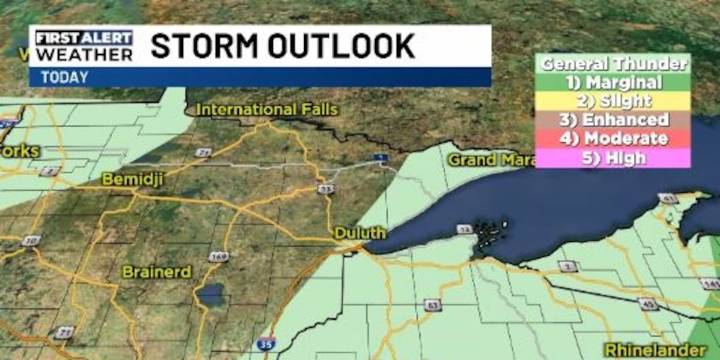 Storm chances to move east as threat eases in our region Saturday