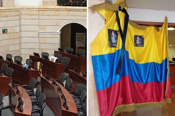 Tres días de duelo legislativo por la muerte del senador Miguel Uribe Turbay