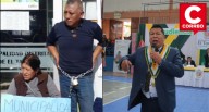 Huancayo: Alcalde de El Tambo desconoce deuda y minimiza protesta de mujer encadenada