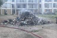 ‘The smell was putrid.’ Burning heap of trash dumped in Ypsilanti lot