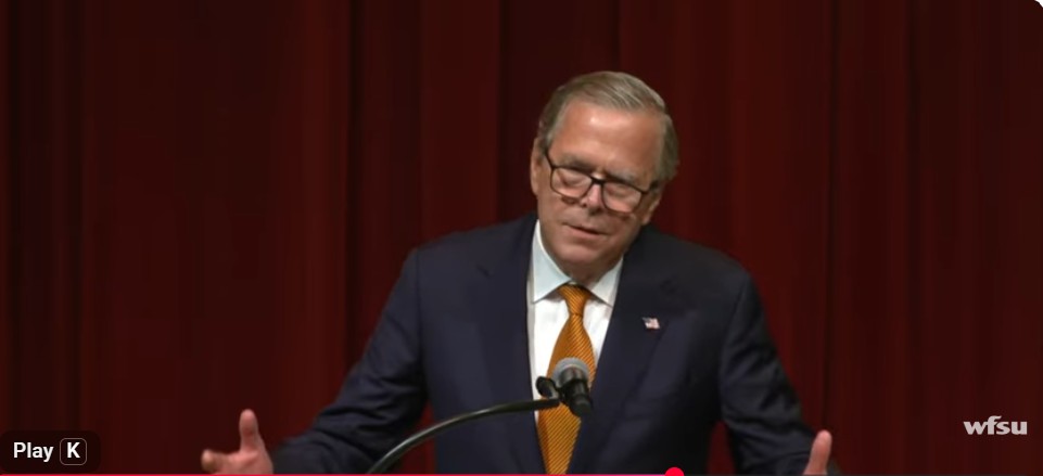 Commentary: Jeb reminds us what real leadership is