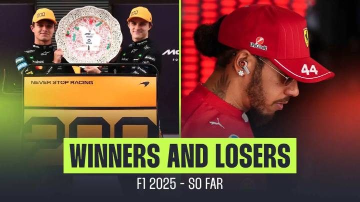 The winners and losers from the F1 2025 season