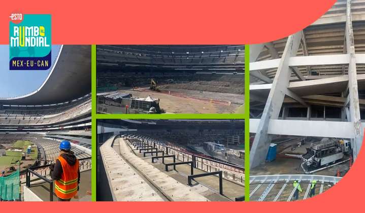 La remodelación del Estadio Azteca marcha según lo planeado: Estará listo para el Mundial