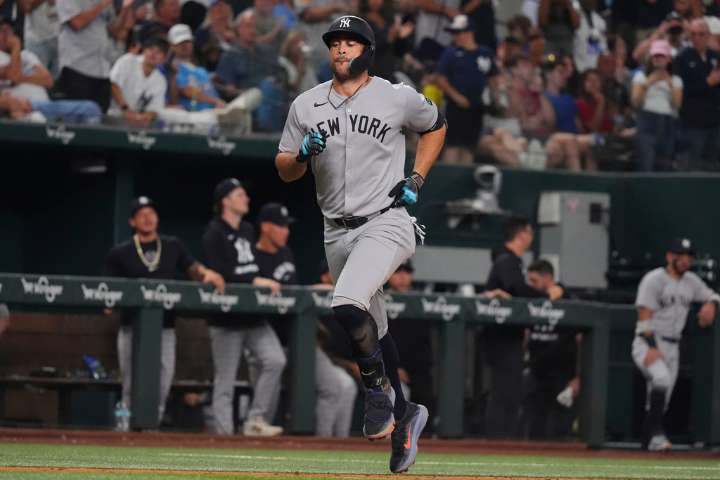 Yankees' Giancarlo Stanton red-hot bat with Aaron Judge returning as DH
