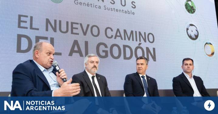 Presentan “El nuevo camino del algodón” y celebran el primer evento biotecnológico argentino