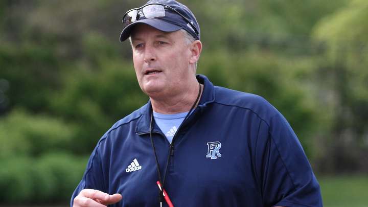 WATCH: Head coach Jim Fleming speaks after URI football wins opener