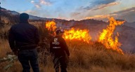 Huancayo: incendio forestal en Tanquiscancha fue controlado tras cuatro horas de trabajo