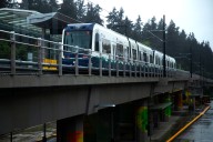 Seattle light rail trains could start crossing Lake Washington in late April