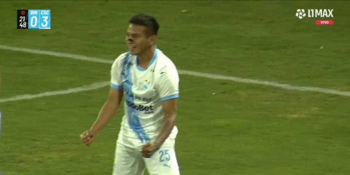Golazo de Martín Távara de tiro libre para 3-0 en Sporting Cristal vs Binacional por Torneo Clausura de Liga 1 2025