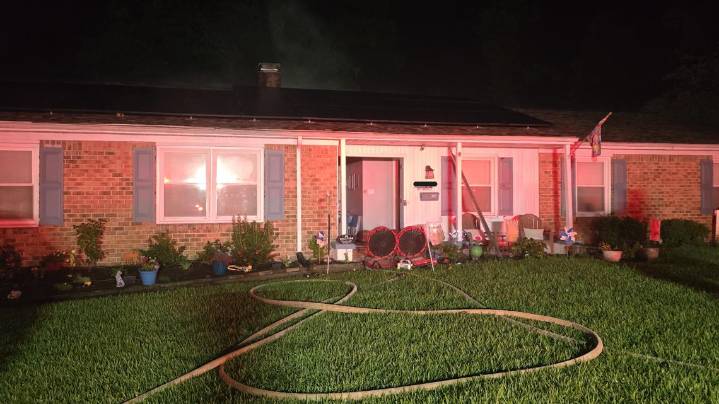 Piney Ridge Court house catches fire