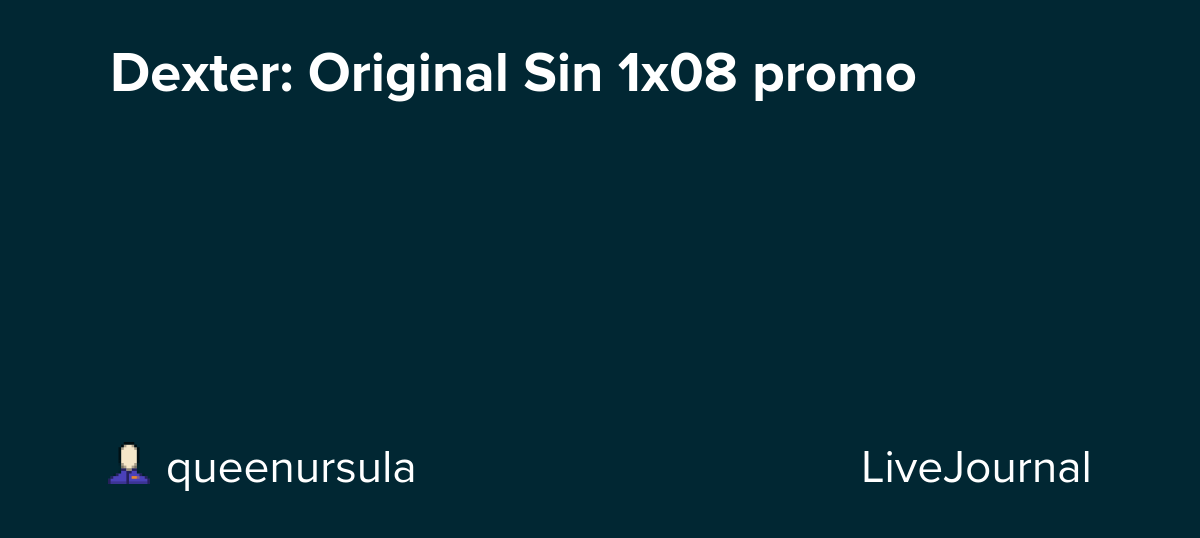 Dexter: Original Sin 1x08 promo: ohnotheydidnt