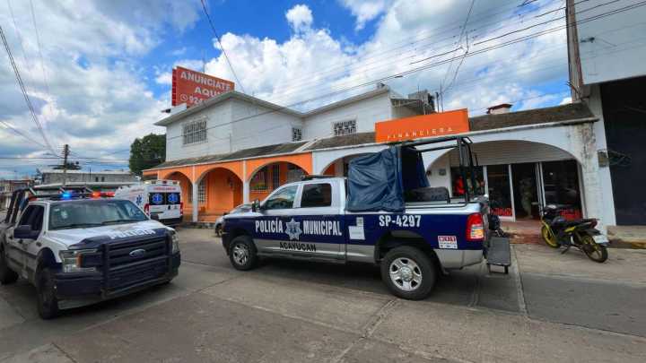 Hombres Armados Asaltan Financiera y Presuntamente Toman a Menor de Rehén en Acayucan, Veracruz