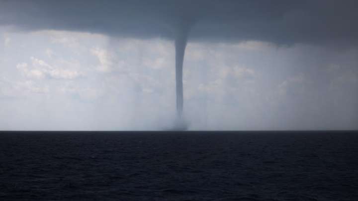 Cold front brings 2 dozen waterspouts. Where more could form Monday