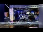 Tucson house fire displaces 5, cause under investigation
