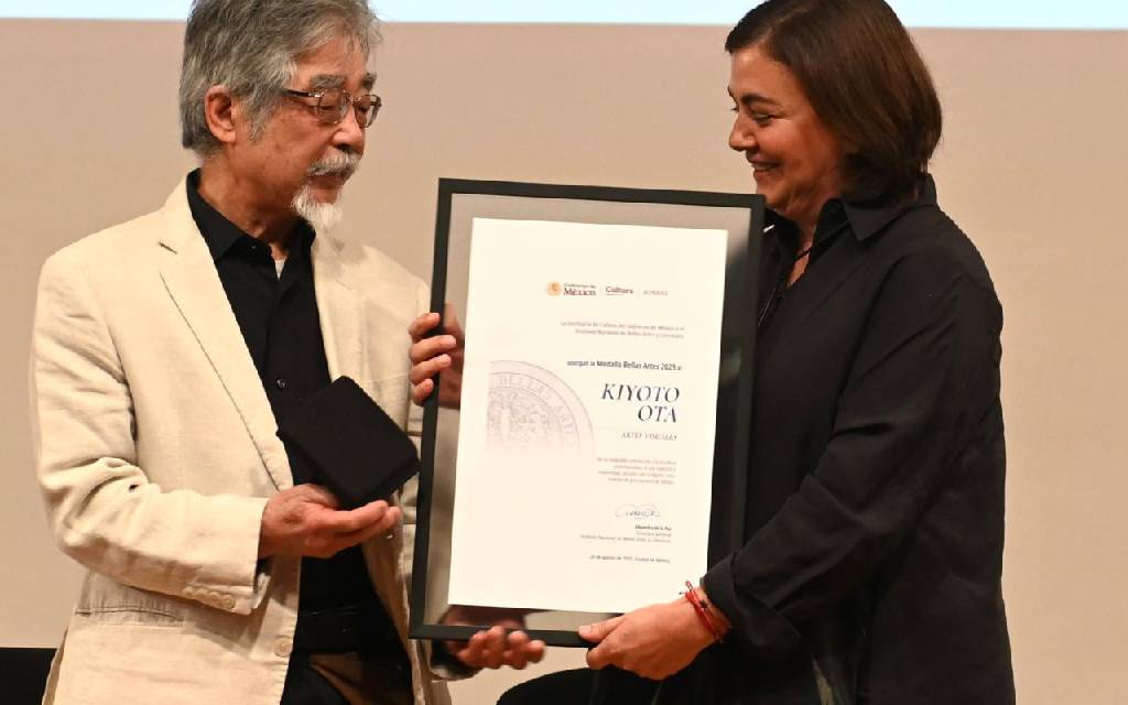 Kiyoto Ota, referente de la escultura, recibe la Medalla Bellas Artes 2025