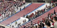 Violencia en el Estadio Metropolitano, un emocionante partido se volvió una trifulca