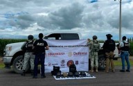 Aseguran cartuchos y pick up luego de enfrentamiento