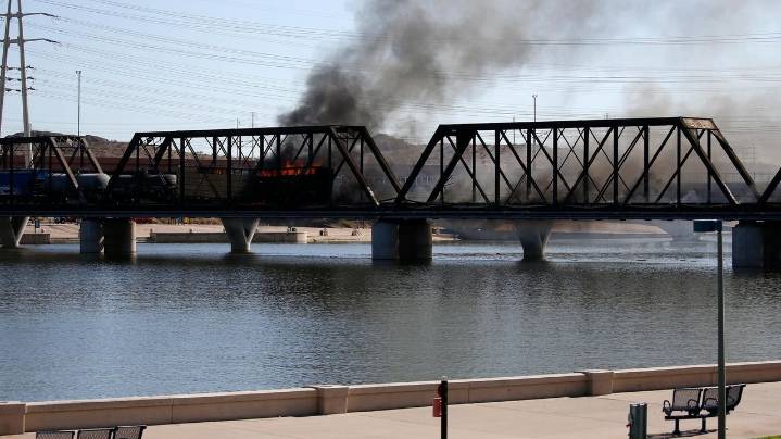 Aging U.S. railroad bridges are self-inspected and their findings are kept secret