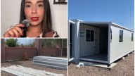Mexicana compró una casa prefabricada en AliExpress y revela qué fue lo más difícil al instalarla