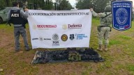 Aseguran armas y equipo táctico en GyP