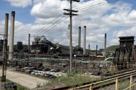 Explosion at Pennsylvania steel plant leaves people trapped under the rubble