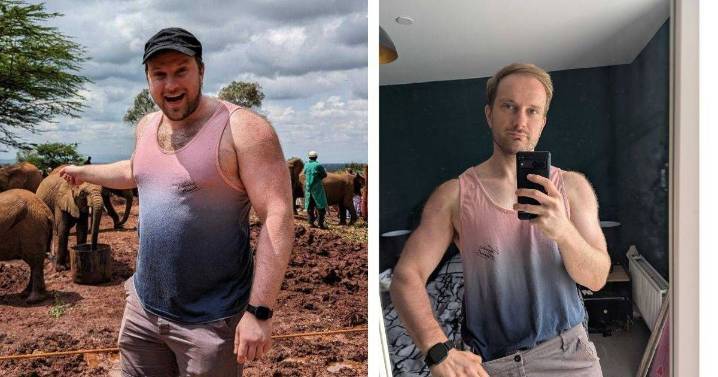 'I went from 18 stone to 14 in one year and still drank beer every week