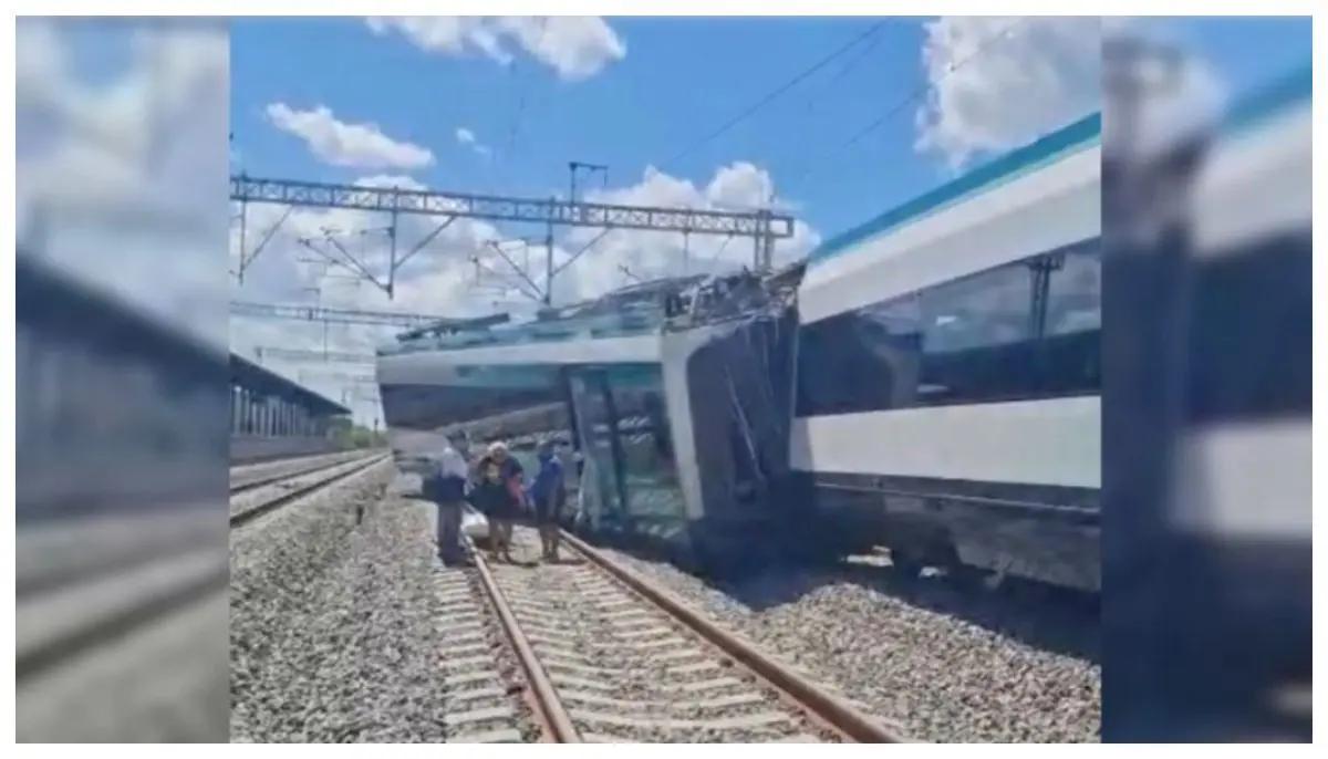 Falla en el megaproyecto: Tren Maya se descarrila en Izamal, Yucatán (VIDEO)
