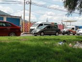 Obras en la carretera México-Texcoco provocan intenso tráfico hacia Los Reyes La Paz
