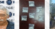 Detienen a hombre y aseguran metanfetamina tras cateo