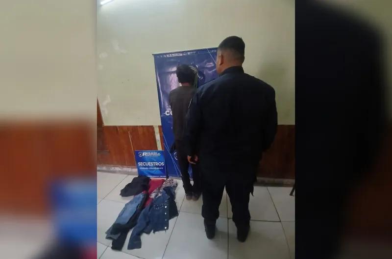 Huaico Hondo: detienen a un sujeto y secuestran una mochila con bienes robados de la casa de su tía