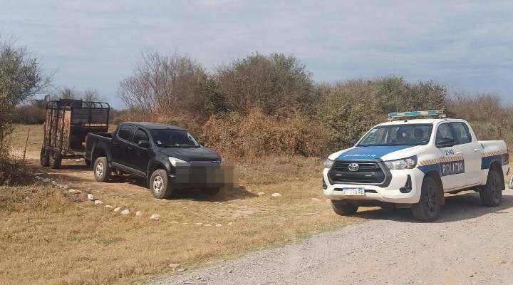 Fueron sorprendidos robando vacunos